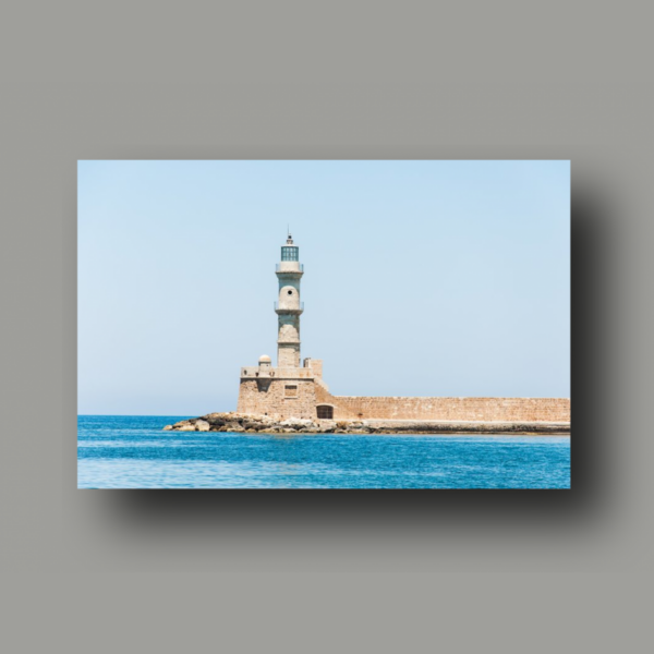 Poster: Lighthouse in Chania